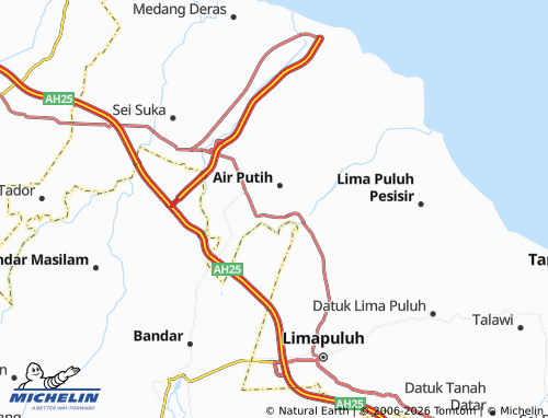 MICHELIN Sukaraja map - ViaMichelin