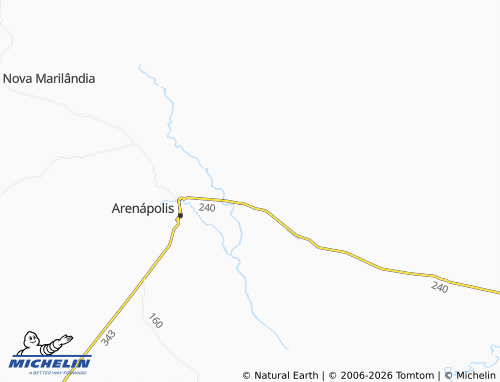 Mapa MICHELIN Tapirapuá - ViaMichelin
