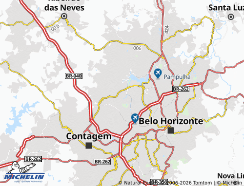 Mapa MICHELIN Santa Terezinha - ViaMichelin