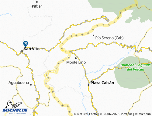 Mappa MICHELIN Monte Lirio - ViaMichelin