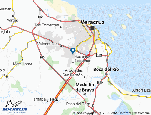 Mappa MICHELIN Malibrán de Las Brujas - ViaMichelin