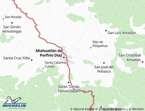 Mapa MICHELIN El Guayabo - ViaMichelin