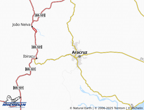 MICHELIN Dercali map - ViaMichelin