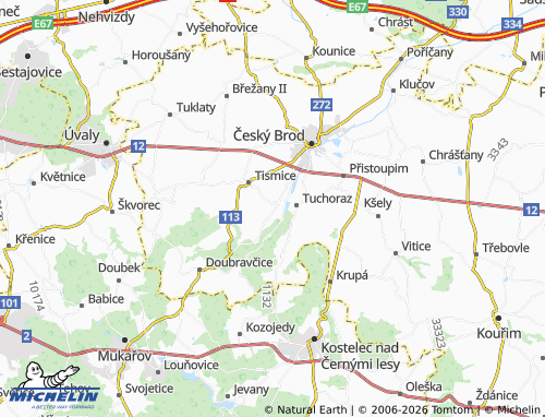 Mappa MICHELIN Vrátkov - ViaMichelin