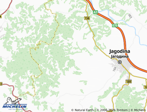 Mapa MICHELIN Crnče - ViaMichelin