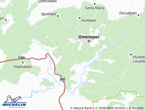 Mapa MICHELIN Piedra Boluda - ViaMichelin