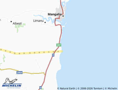 Mappa MICHELIN Vama Veche - ViaMichelin