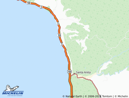 Mapa MICHELIN Puerta del Mar - ViaMichelin