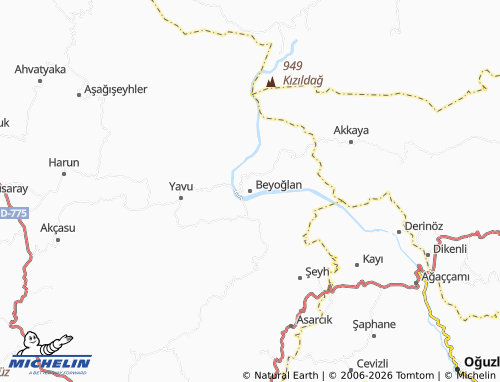 Mappa MICHELIN Beyoğlan - ViaMichelin