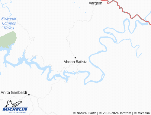 Mapa MICHELIN Abdon Batista - ViaMichelin