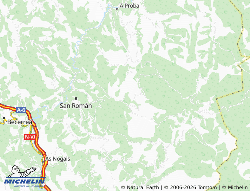 MICHELIN-Landkarte Santalla - ViaMichelin