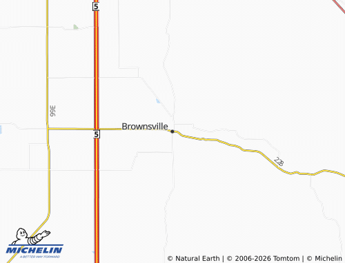 Mappa MICHELIN Brownsville - ViaMichelin