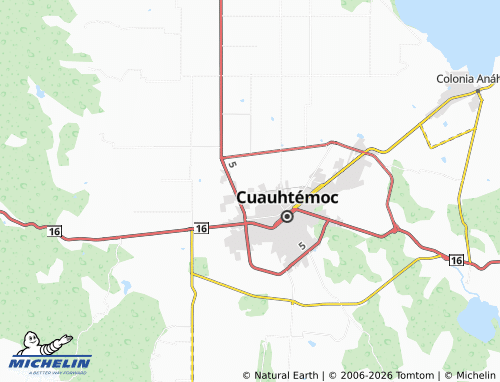 Mappa MICHELIN Riveras de Venezuela - ViaMichelin