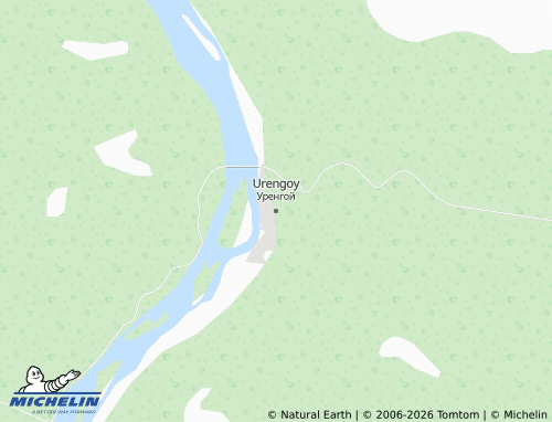 MICHELIN-Landkarte Urengoy - ViaMichelin