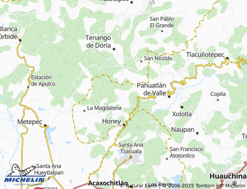 MICHELIN Chila de Juárez map - ViaMichelin
