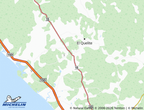 MICHELIN El Puente del Quelite map - ViaMichelin