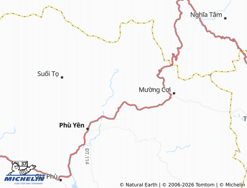 Mapa MICHELIN Mường Thải - ViaMichelin