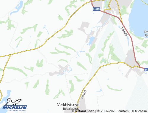 MICHELIN Avksenivka map - ViaMichelin