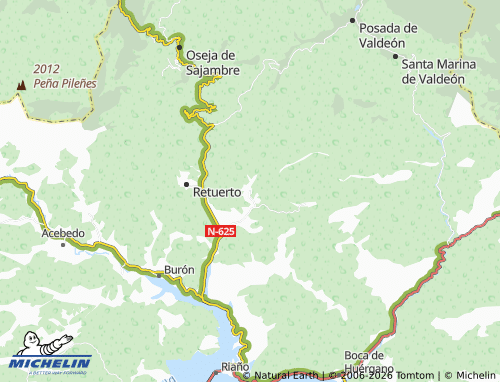 Mapa MICHELIN Cuénabres - ViaMichelin