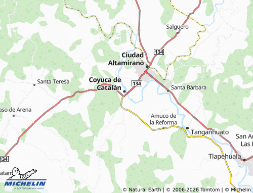 Mapa MICHELIN Alameda - ViaMichelin