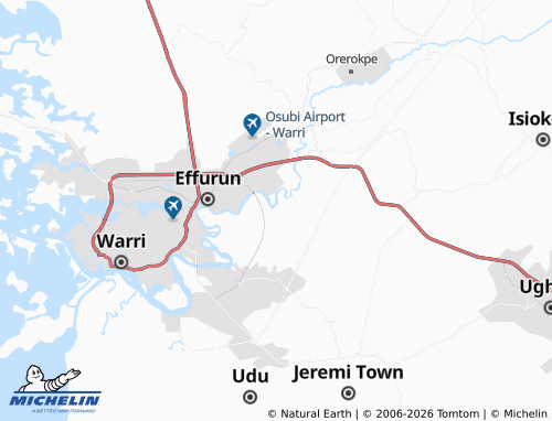 MICHELIN Otokutu map - ViaMichelin