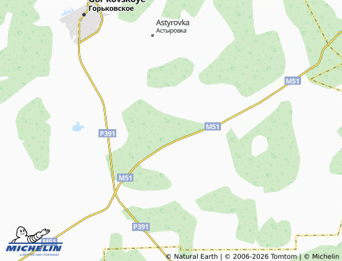 MICHELIN-Landkarte Veselyy - ViaMichelin