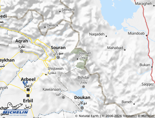 Carte MICHELIN Jouman - ViaMichelin
