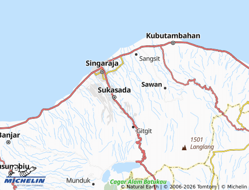Mappa MICHELIN Nagasepaha - ViaMichelin