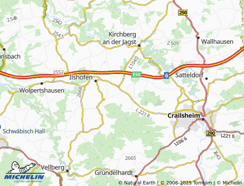 MICHELIN-Landkarte Oberschmerach - ViaMichelin