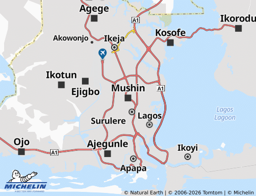 Mappa MICHELIN Mushin - ViaMichelin