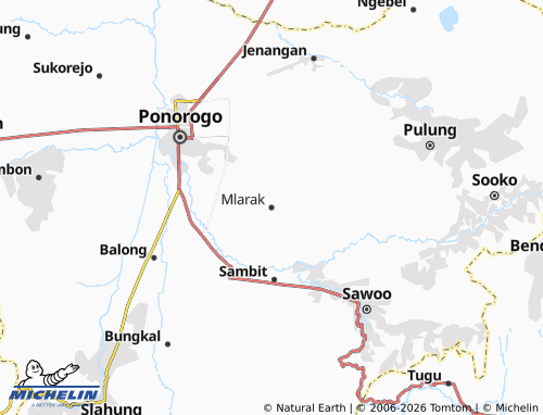 MICHELIN Mlarak map - ViaMichelin