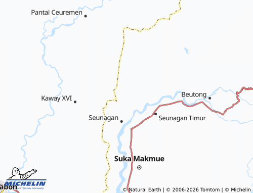 Mapa MICHELIN Blang Lango - ViaMichelin