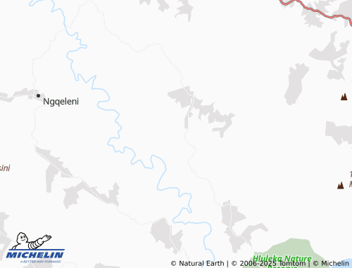 MICHELIN KwaMhlongwana map - ViaMichelin