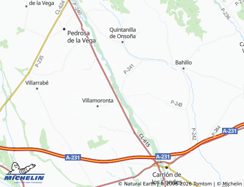 MICHELIN La Serna map - ViaMichelin