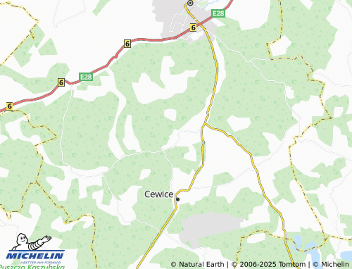 MICHELIN Maszewo Lęborskie map - ViaMichelin