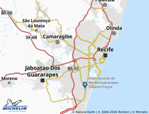 Mapa MICHELIN Engenho do Meio - ViaMichelin