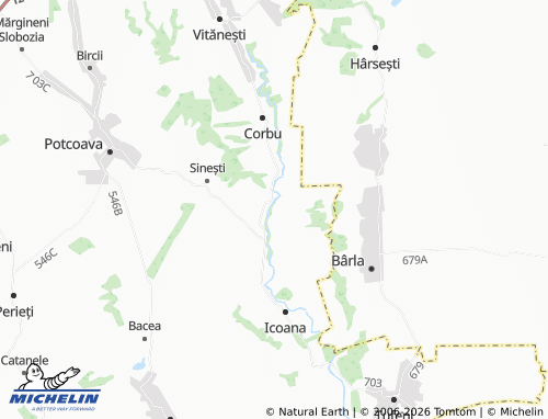 Mappa MICHELIN Buzești - ViaMichelin