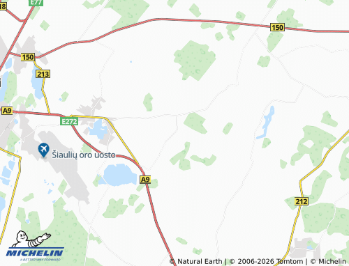 Mappa MICHELIN Žadžiūnai - ViaMichelin