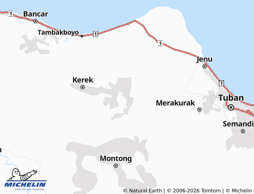 MICHELIN Karanglo map - ViaMichelin
