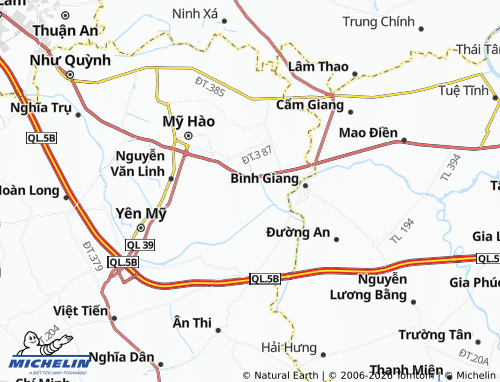 Mapa MICHELIN Xuân Dục - ViaMichelin