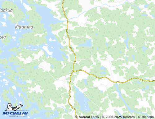 MICHELIN Salmenperä map - ViaMichelin