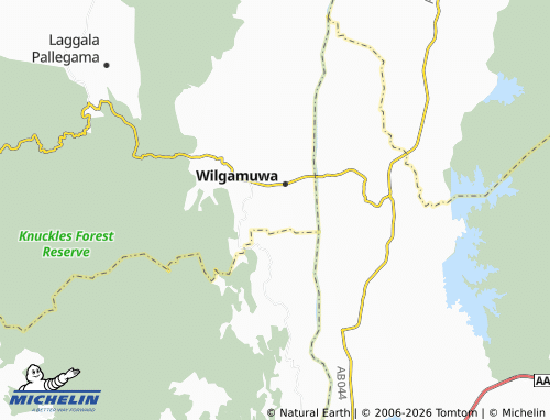 Mappa MICHELIN 80 Yaya - ViaMichelin
