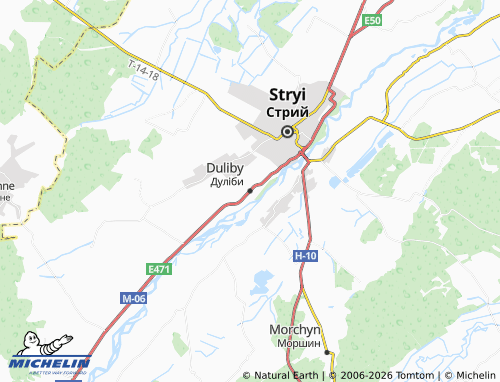 Mapa MICHELIN Duliby - ViaMichelin