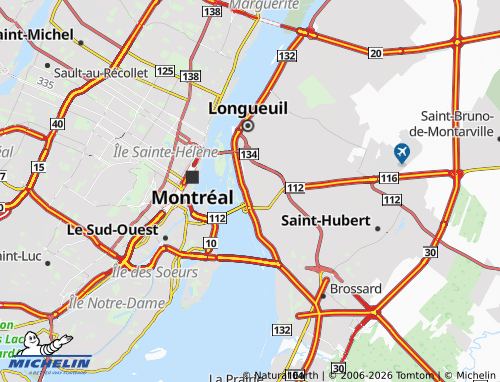 Mapa MICHELIN Saint-Lambert - ViaMichelin