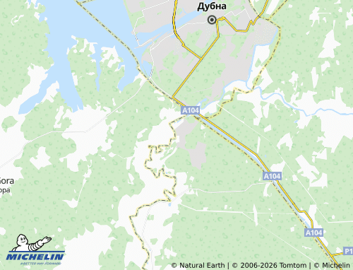 Carte MICHELIN Fedorovka - ViaMichelin