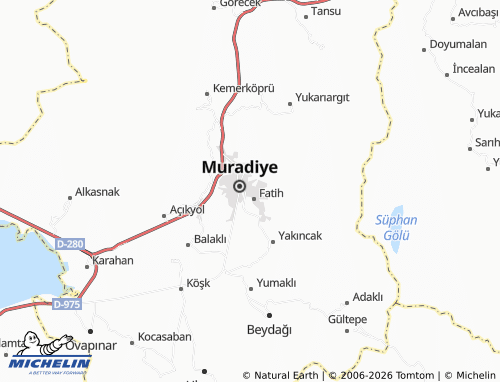 Mapa MICHELIN Karaoğlan - ViaMichelin