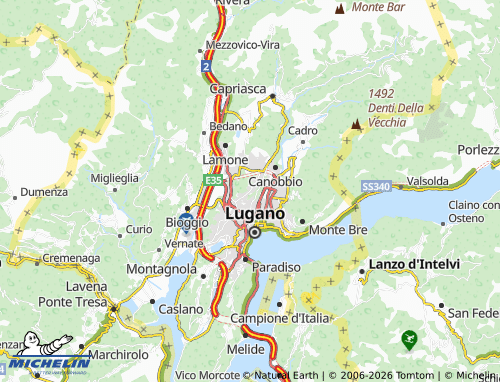 Mappa MICHELIN Savosa - ViaMichelin