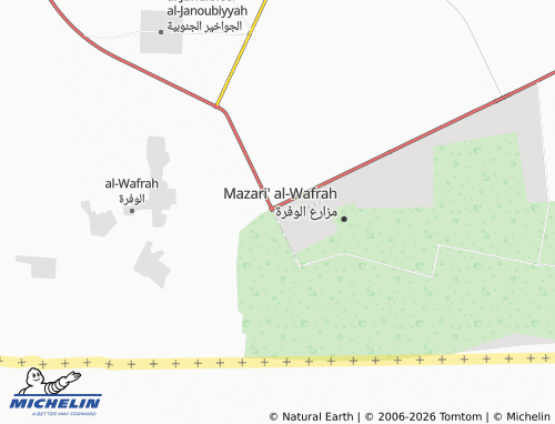 MICHELIN New Wafra City Block 1 map - ViaMichelin