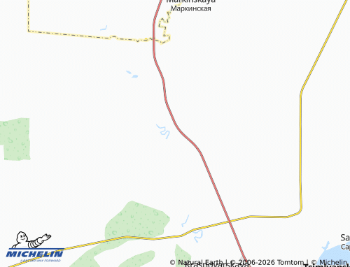 MICHELIN-Landkarte Kumshatskaya - ViaMichelin