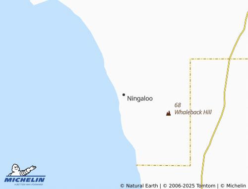MICHELIN-Landkarte Ningaloo - ViaMichelin